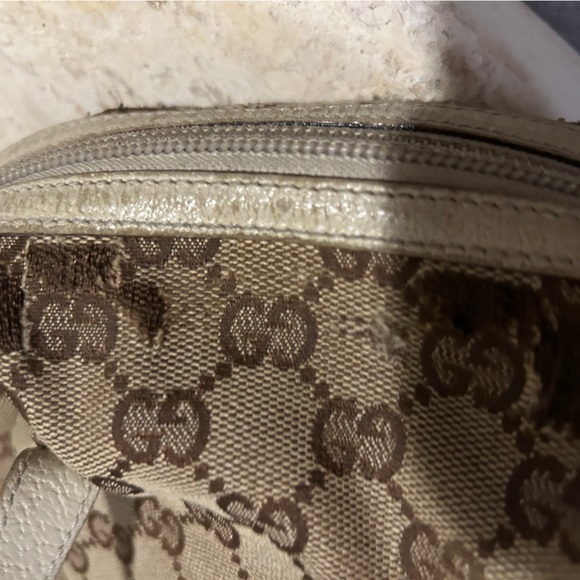 100% Authentic Gucci vintage GG pattern mini bag - Picture 5 of 12